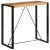 Stolik barowy, 110x55x110, lite drewno z odzysku