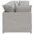 Sofa modułowa z poduszkami Tkanina Cloud Grey