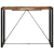 Stolik barowy, 140x70x110, lite drewno z odzysku