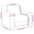 Sofa Fotel 60 cm Len