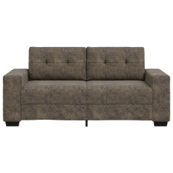 Brązowy Skóra syntetyczna Duży Trwały Sofa Prostokątna