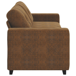 Brązowy Tkanina Standardowy Modułowy Brązowa sofa Prostokątna