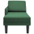 Leżanka z Poduszką Jungle Green Corduroy Fabric