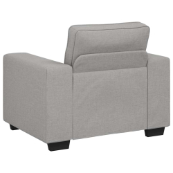 Sofa Fotel Cloud Grey 60 cm Tkanina