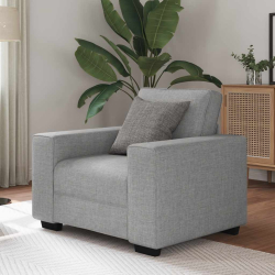 Sofa Fotel Cloud Grey 60 cm Tkanina
