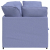 Sofa modułowa z poduszkami Tkanina Jeans Niebieski