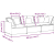 Sofa modułowa z poduszkami Tkanina sztruksowa Jasnozielona
