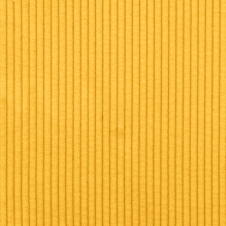 Sofa modułowa z poduszkami Tkanina sztruksowa Jasnożółta