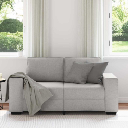 Sofa 2-osobowa Cloud Grey 120 cm Tkanina