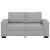 Sofa 2-osobowa Cloud Grey 120 cm Tkanina