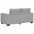 Sofa 2-osobowa Cloud Grey 120 cm Tkanina