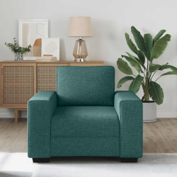 Sofa Fotel Ciemnozielony 60 cm Tkanina