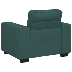 Sofa Fotel Ciemnozielony 60 cm Tkanina
