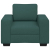 Sofa Fotel Ciemnozielony 60 cm Tkanina