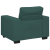Sofa Fotel Ciemnozielony 60 cm Tkanina