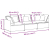 Sofa modułowa z poduszkami Tkanina jasnożółta