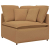 Sofa modułowa z poduszkami Tkanina przypominająca wełnę