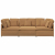 Sofa modułowa z poduszkami Tkanina przypominająca wełnę