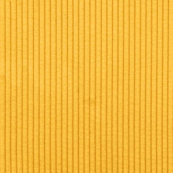Sofa modułowa z poduszkami Tkanina sztruksowa Jasnożółta