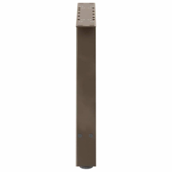 Nogi do stolika kawowego, 2 szt., 70x(42-43) cm, stal