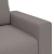 Sofa Fotel Taupe 60 cm Tkanina