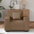 Sofa Fotel Brązowy 60 cm Tkanina