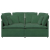 Sofa modułowa z poduszkami Tkanina sztruksowa Jungle Green
