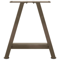 Nogi do stolika kawowego, 2 szt., 38x(42-43) cm, stal