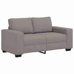 Sofa 2-osobowa Taupe 120 cm Tkanina