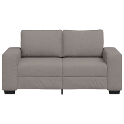 Sofa 2-osobowa Taupe 120 cm Tkanina
