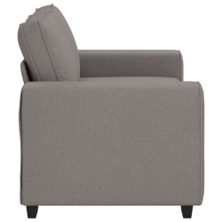Sofa 2-osobowa Taupe 120 cm Tkanina
