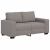Sofa 2-osobowa Taupe 120 cm Tkanina