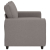 Sofa 2-osobowa Taupe 120 cm Tkanina