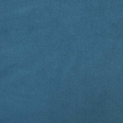 Sofa modułowa z podnóżkiem i poduszkami Velvet Blue
