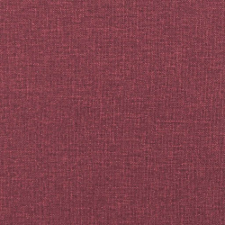 Sofa 2-osobowa w kolorze czerwonego wina 120 cm Tkanina