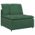 Sofa modułowa z poduszkami Tkanina sztruksowa Jungle Green