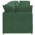 Sofa modułowa z poduszkami Tkanina sztruksowa Jungle Green