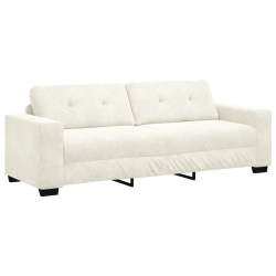 Aksamit kremowy Tkanina aksamitna Średni Wytrzymały Sofa