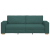 Sofa Jasnoszara 59 cm Materiał Ciemnozielona Poliester, Drewno