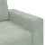 Sofa Fotel Jasnoszary 60 cm Aksamit