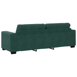 Zestaw 2 Taupe Tkanina Średni Regulowane podłokietniki Sofa