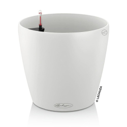 LECHUZA Doniczka CLASSICO Color 18 ALL-IN-ONE, biała
