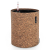 LECHUZA Doniczka TRENDCOVER 23 Cork all-in-one, ciemna, naturalna