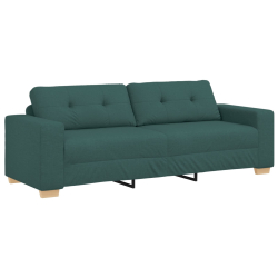 Sofa 2 częściowa  z poduszkami Żółta tkanina