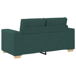 Sofa 2 częściowa  z poduszkami Żółta tkanina