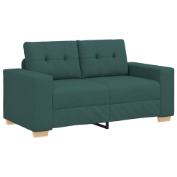 Sofa 2 częściowa  z poduszkami Żółta tkanina