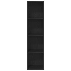 Szafka na Książki/Szafka RTV Czarny Dąb 36x30x143 cm
