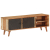 Szafka pod TV, 112x30x40 cm, lite drewno akacjowe