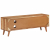 Szafka pod TV, 112x30x40 cm, lite drewno akacjowe