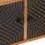 Szafka pod TV, 112x30x40 cm, lite drewno akacjowe